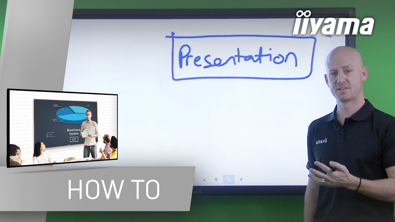 Digital whiteboard app Note - iiyama 68 series/03 series large touch display