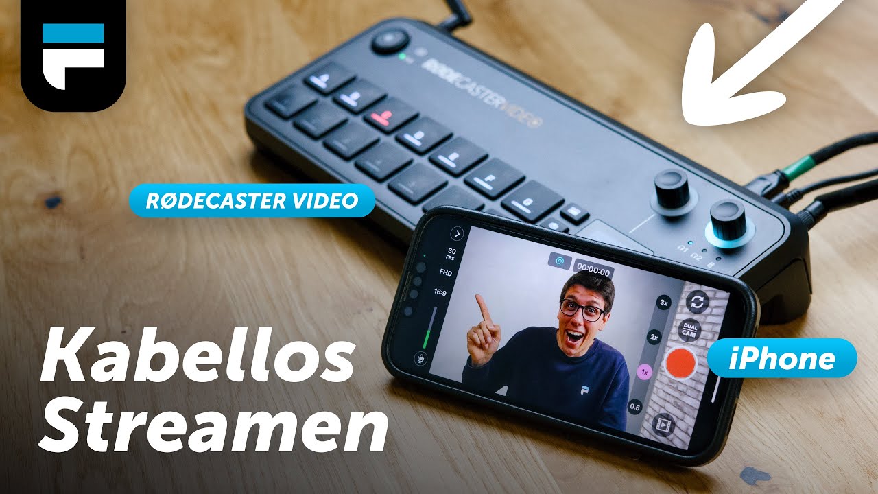 RODECaster Video iPhone per NDI &uuml;bertragen &ndash; Rode Capture App