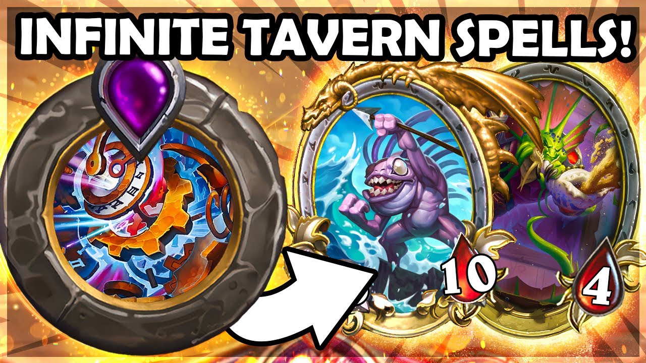 I made an AMAZING Tavern Spells COMP! | Hearthstone Battlegrounds