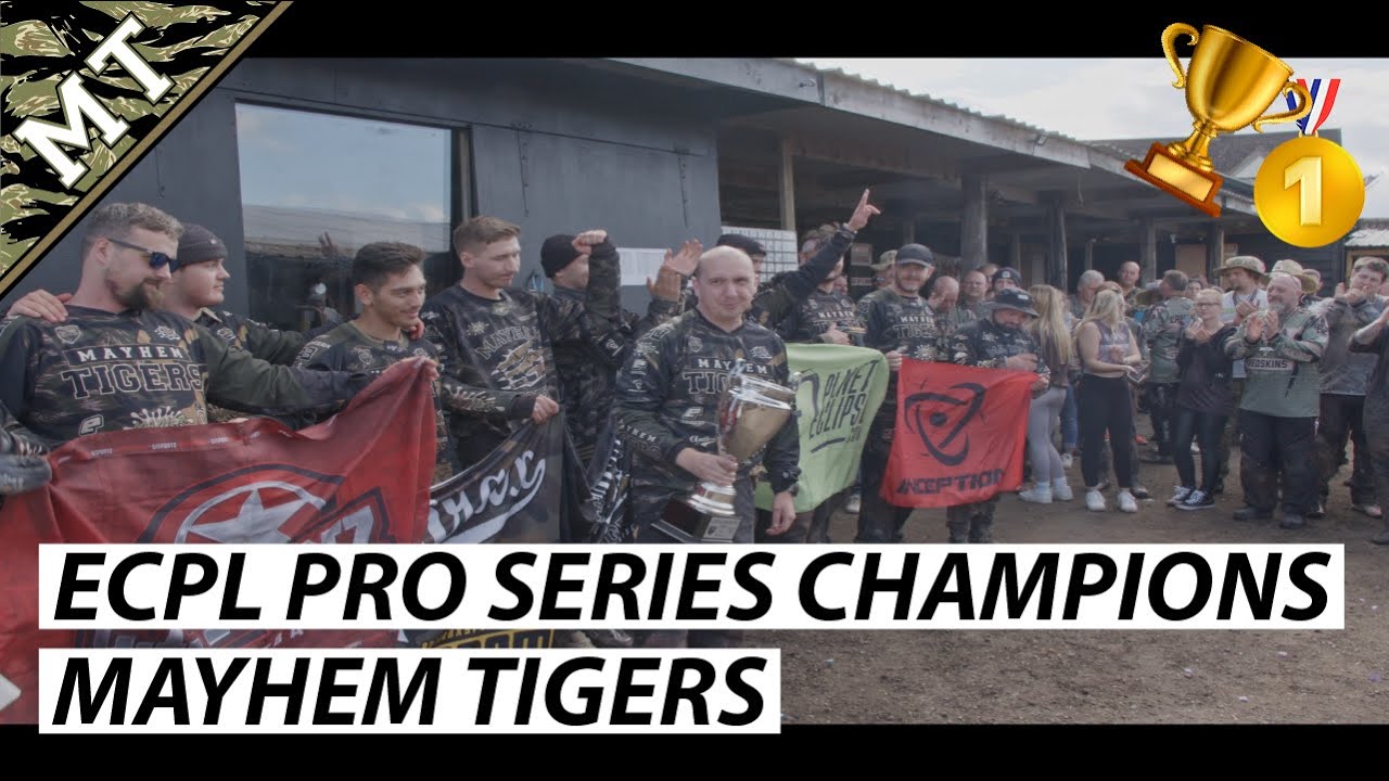 ECPL PRO SERIES CHAMPS 2023 - MAYHEM TIGERS PAINTBALL TEAM