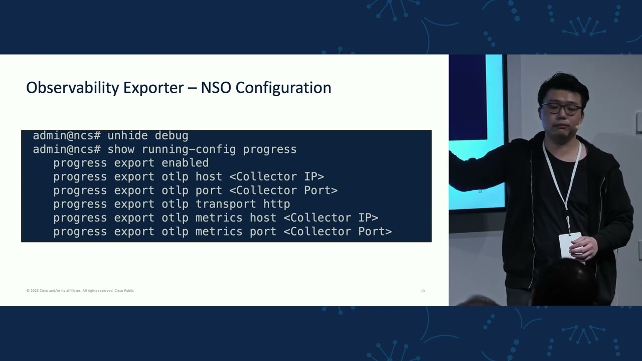 Provision Cisco Network Services Orchestrator (NSO) Observability with Splunk