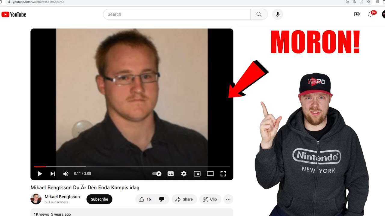 THE DUMBEST GUY ON YOUTUBE..
