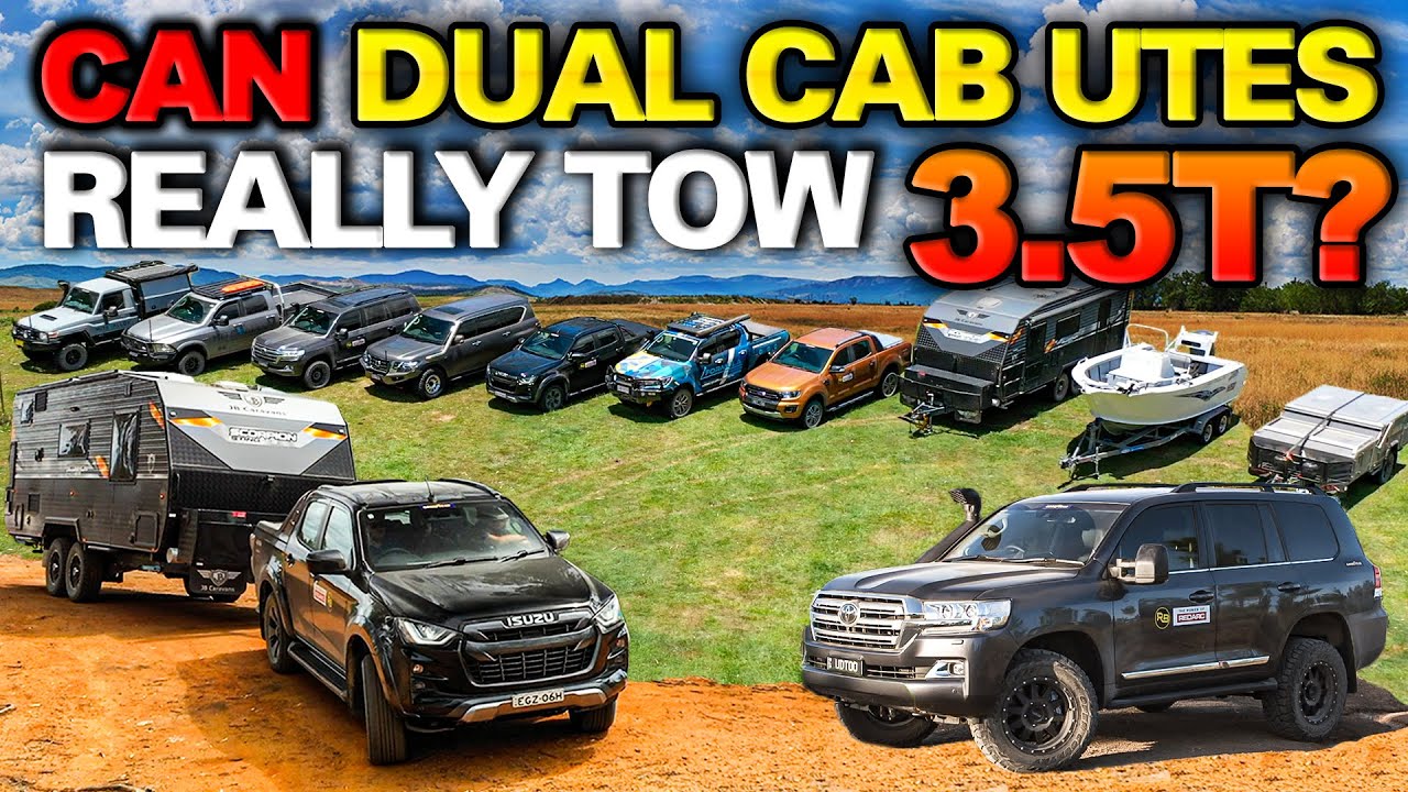 Best Tow Vehicle of 2021 | Ranger Vs HiLux Vs D-Max Vs 200 Vs Y62 Vs Ram Vs 79 Series! Who Wins?!