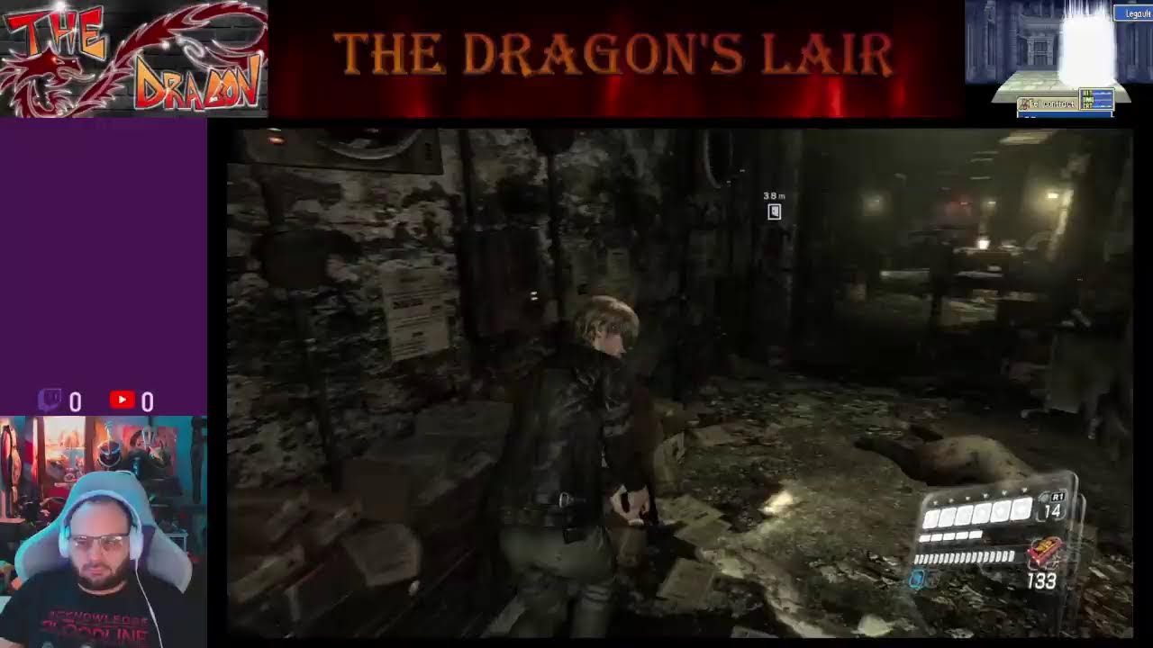 The Dragon Livestreams Resident Evil 6 (preparing for RE9) (I Like this Game)
