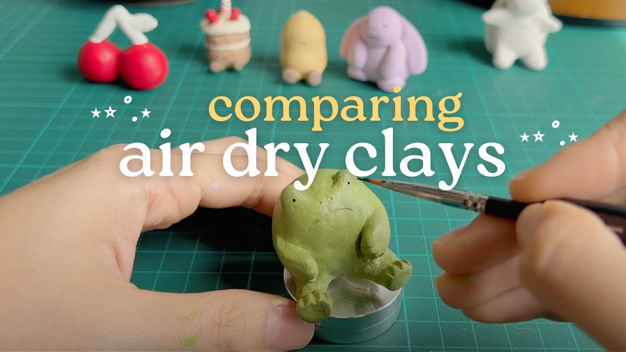I tested 5 different air dry clay brands - which one is the best?