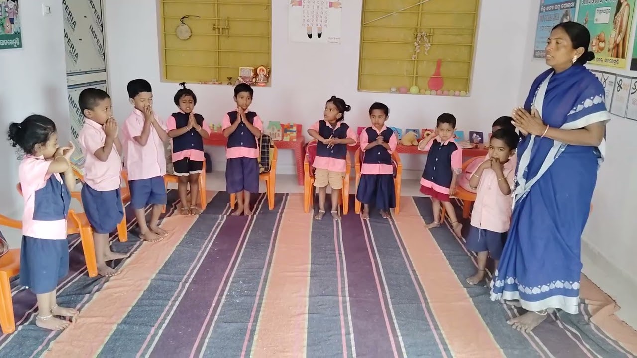 Anganwadi prathna#preschool pray#