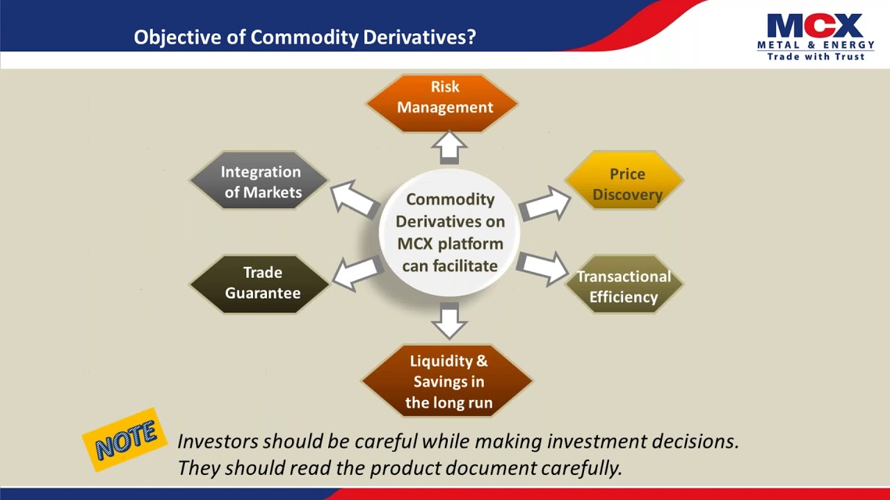 MCX Webinar on Commodity Derivatives