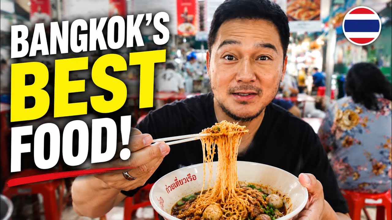 EPIC Bangkok 24 Hour Food Tour | Breakfast, Lunch and Dinner in Thailand 