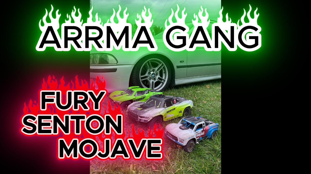 RC Racing v Seredi | Arrma Senton, Fury & Mojave v akcii 💨
