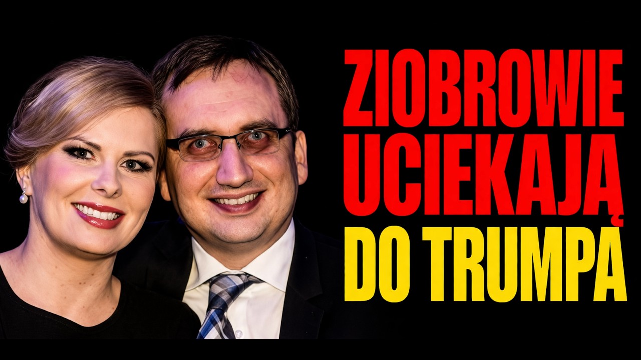 Okazuje się, że Ziobrowie uciekną, ale nie na Białoruś, czy do Rosji, a do USA Trumpa