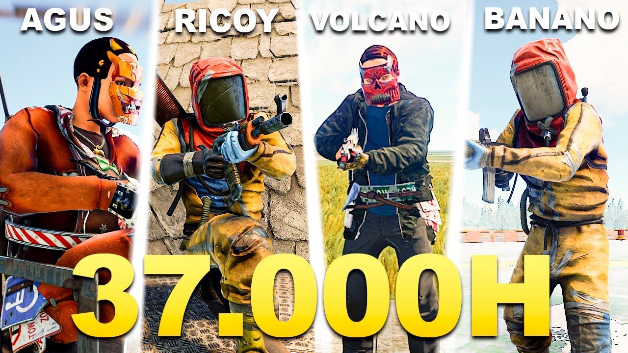 COMIENZO con 37000 HORAS - RUST - Gameplay español