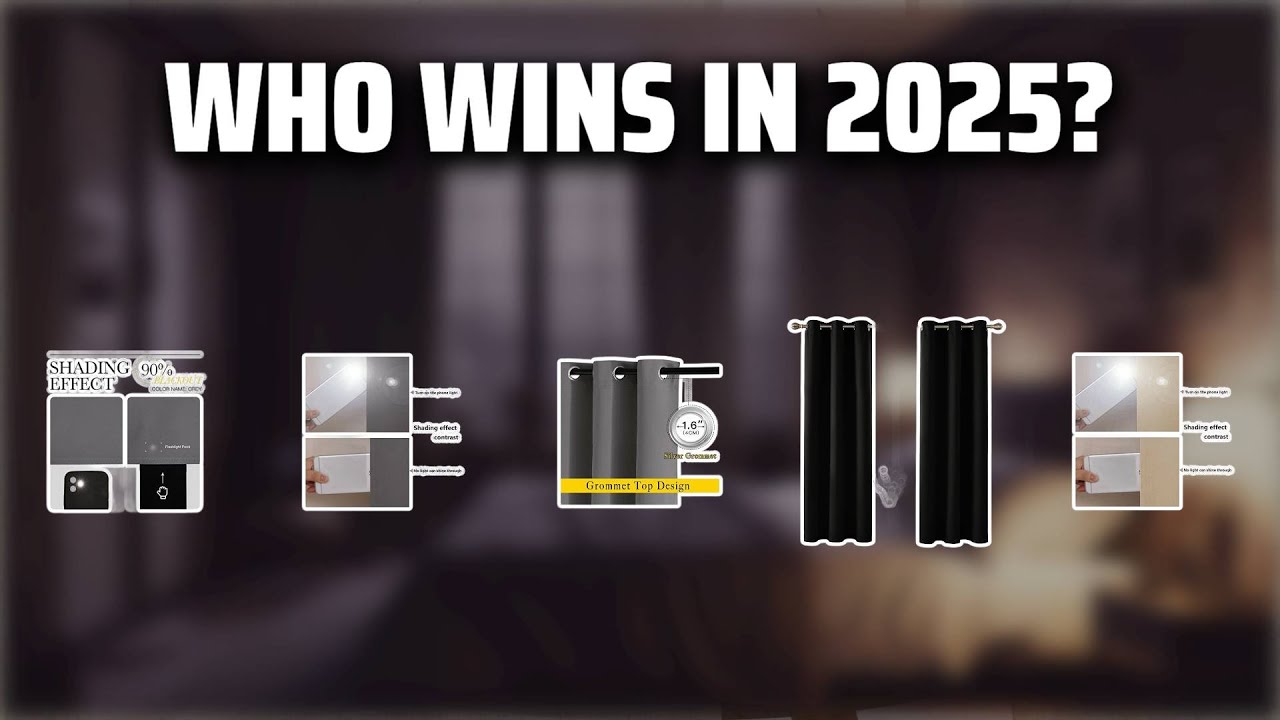 The Top 5 Best Blackout Curtains in 2025 - Must Watch Before Buying!