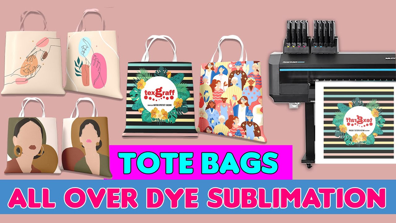 Full Sublimation Printing on Ordinary Non-Woven Eco Bags