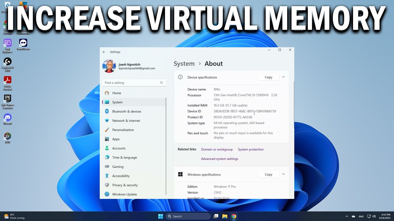 How To Increase Virtual Memory on Windows 11 - Easy Fix