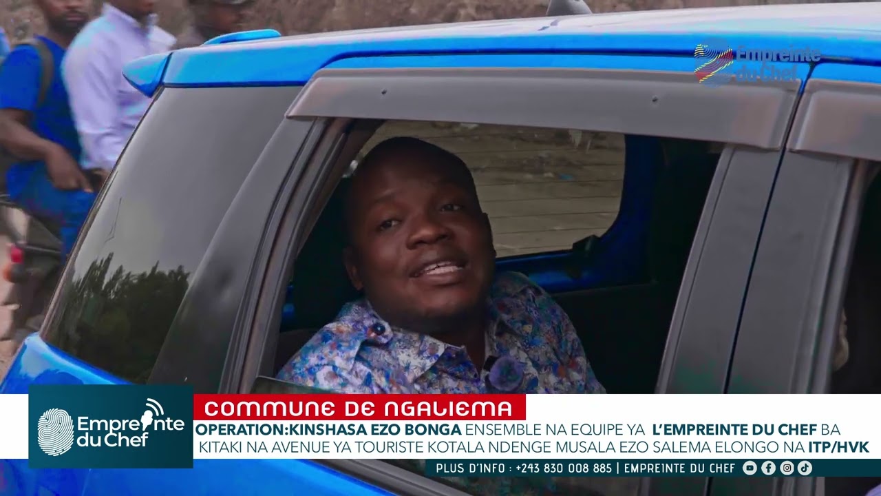 EMPREINTE DU CHEF: LA POPULATION PARLE SUR LES TRAVAUX DE L’AV: TOURISTE DANS LA COMMUNE DE NGALIEMA