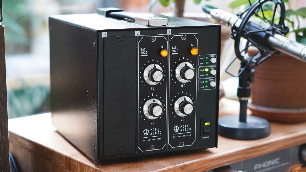 On Demo | Pope Audio BAX2020 'Beast' Baxandall EQ 500 Series