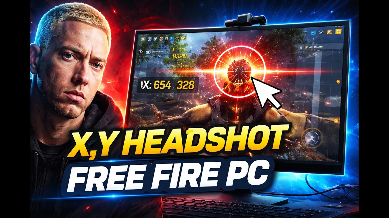 Free Fire Emulator X,Y Find | PC Emulator Sensitivity Fix | Headshot Settings 2026 বাংলা