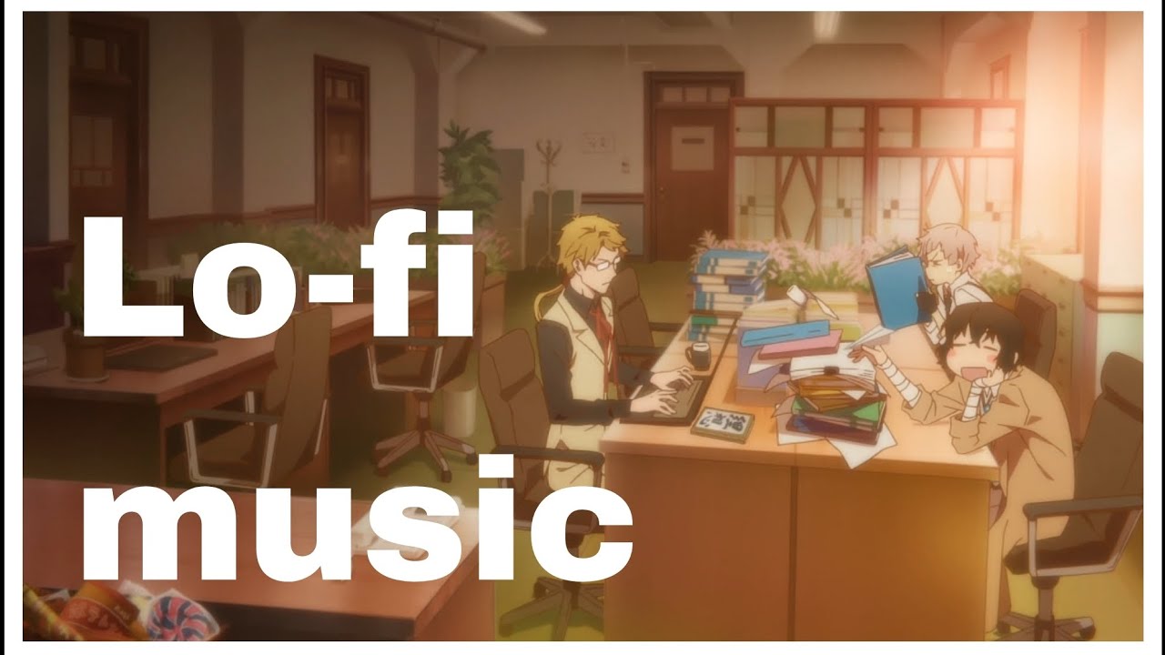 1 hour lo-fi Dazai music in Armed Detective Agency // #bsd