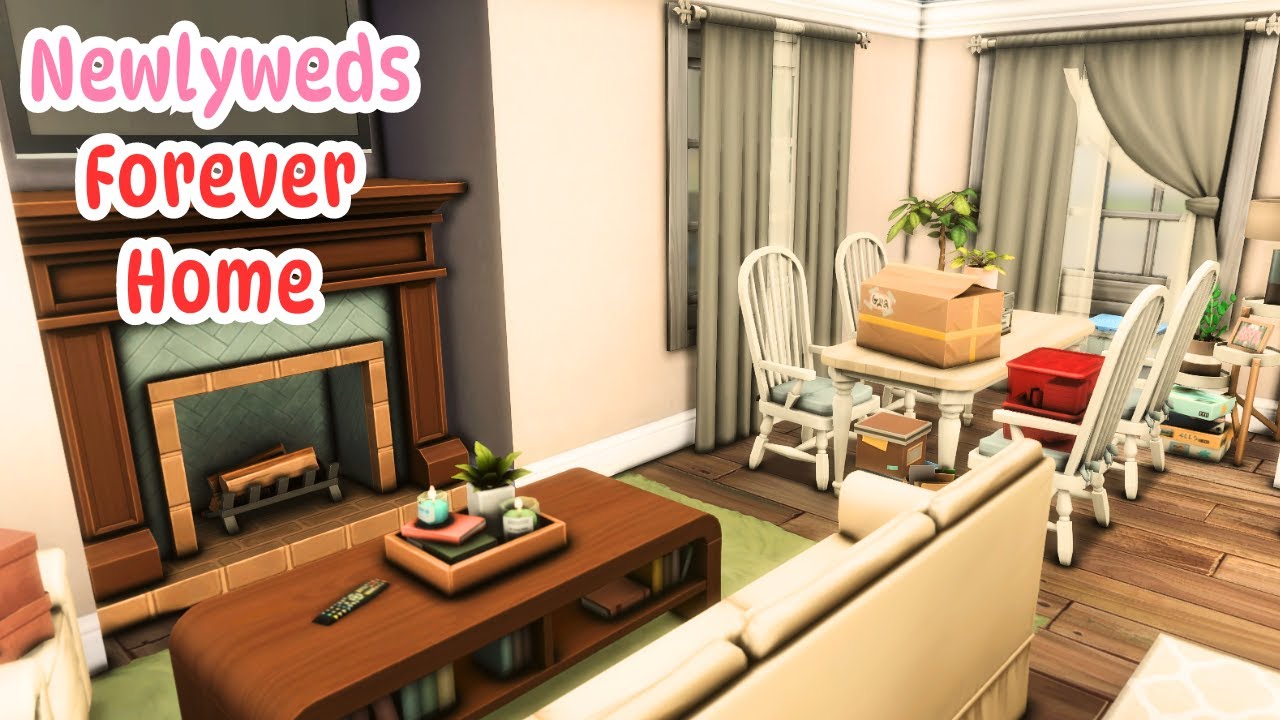 Small FAMILY Home | Sims 4 Speed Build