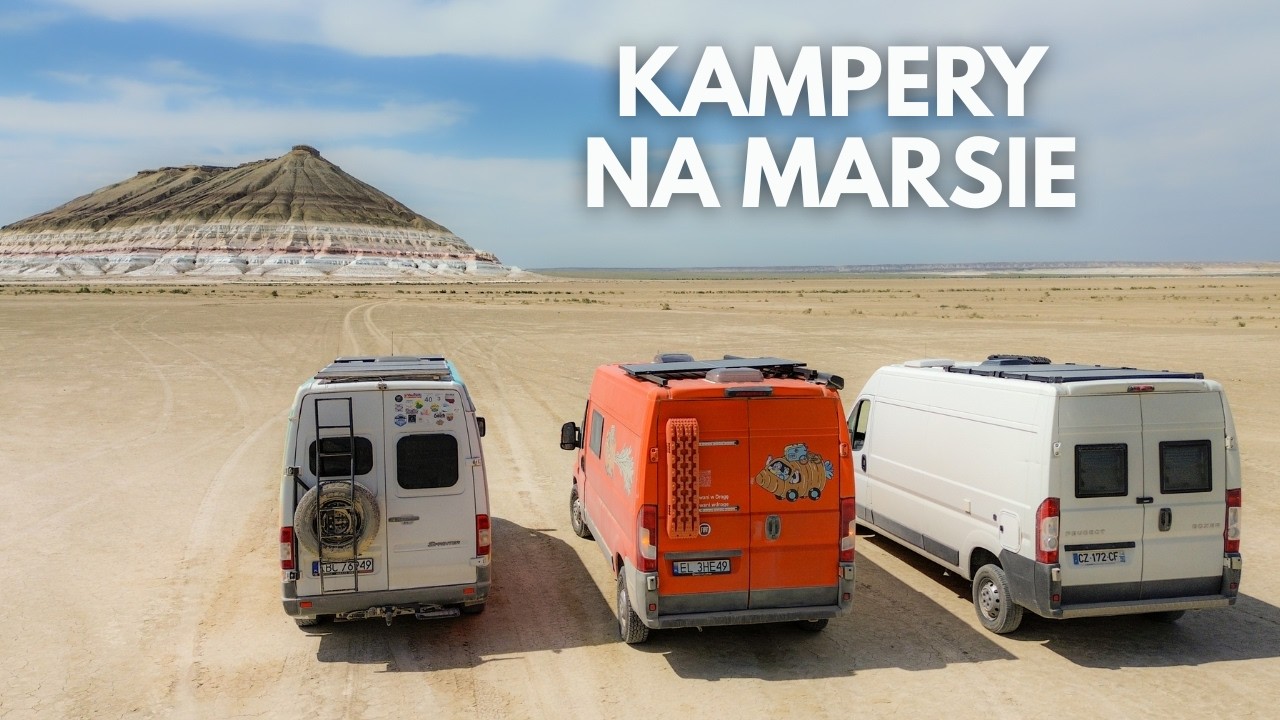 #4 Kazachstan jak z innej planety | Odkrywamy Mangystau bez 4x4!