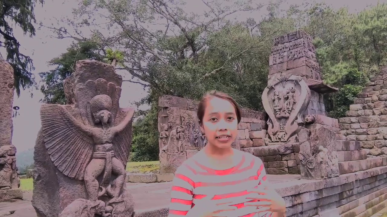 [Local Tour Guide] at Sukuh Temple | Rosa Dara S | B3219052 | D3 TOUR AND TRAVEL BUSINESS