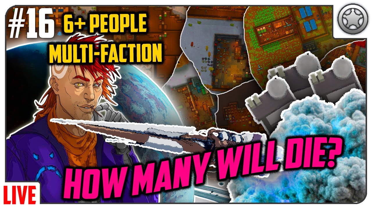 Building The Ship & Preparing For The End - Rimworld Multi-Faction #16