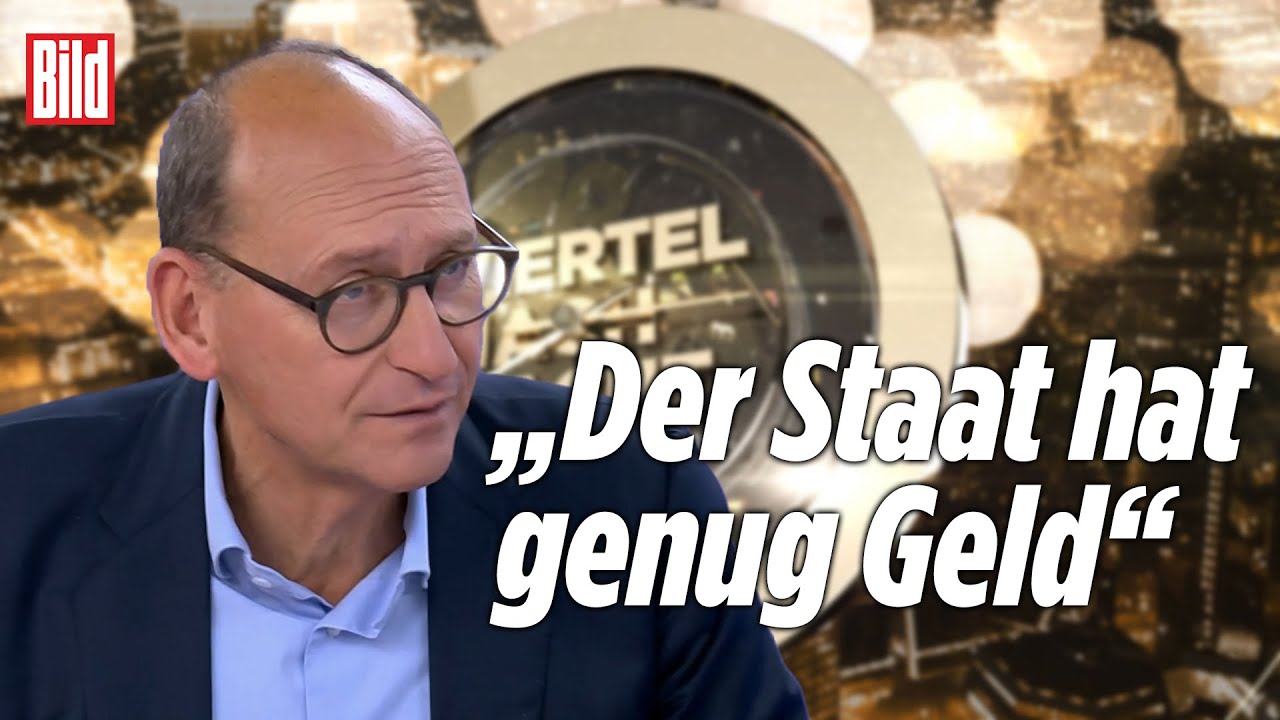 „Der Staat wird immer reicher, die Bürger immer ärmer“ | Dr. Daniel Stelter | Viertel nach Acht