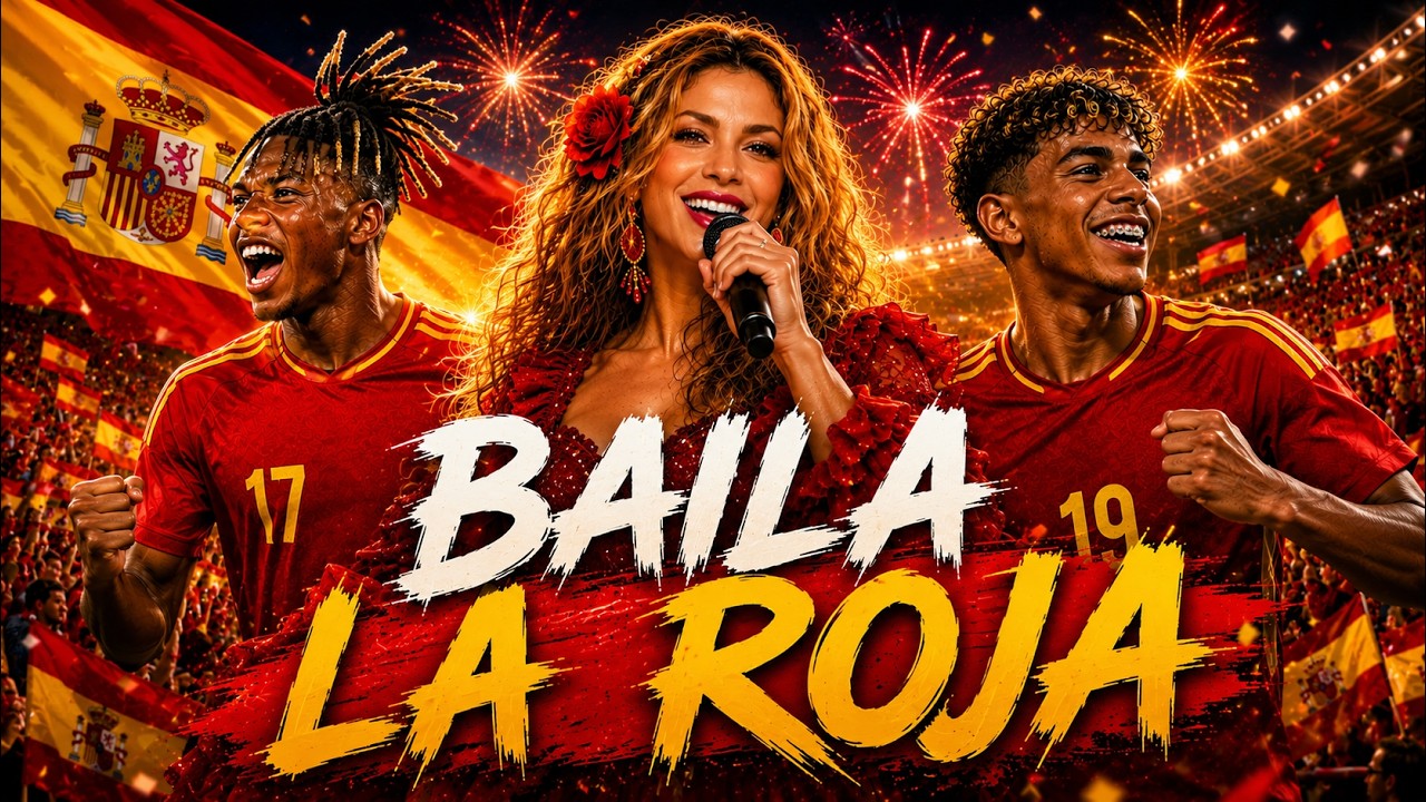 BAILA LA ROJA 🇪🇸 | Spain World Cup Final Anthem 2026 (Official Music Video)