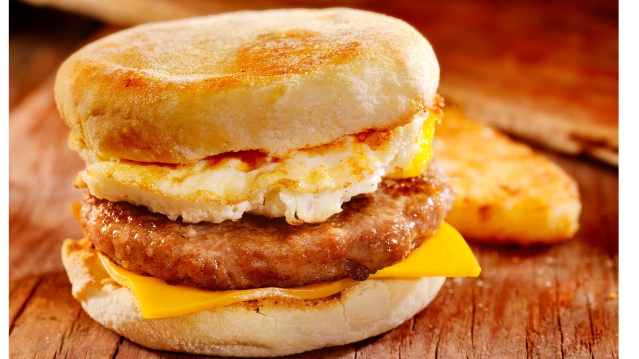 Homemade Egg McMuffin Copycat | Save Money with Sausage, Egg & Cheese Freezer Breakfasts