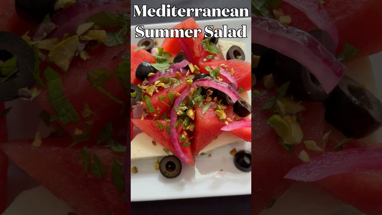 How2 make a Mediterranean Summer Salad 