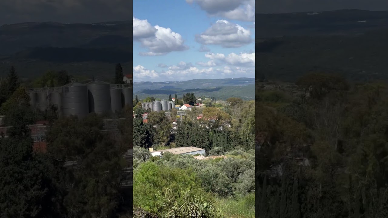 Beautiful village in Israel