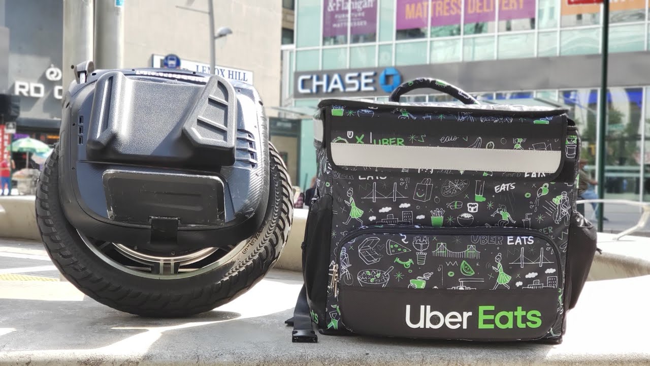 Delivery NYC Electric Unicycle Part 1 VLOG #TheGrandeurLife#Delivery #NYC