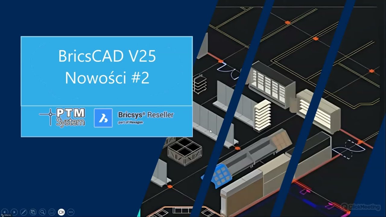 BricsCAD Nowości #2 | Webinar
