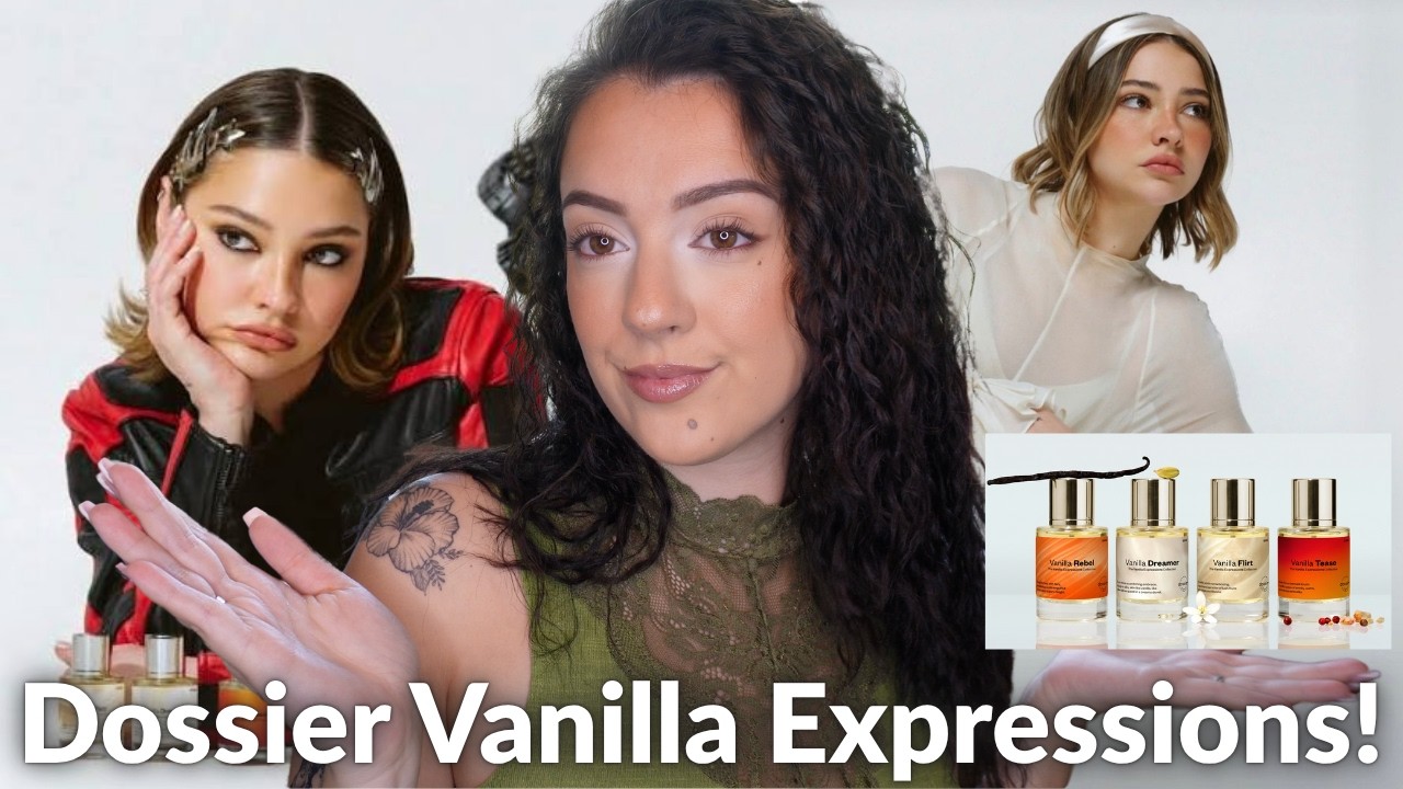 Dossier Just Launched 4 New VANILLA PERFUMES! New Vanilla Expressions Collection!