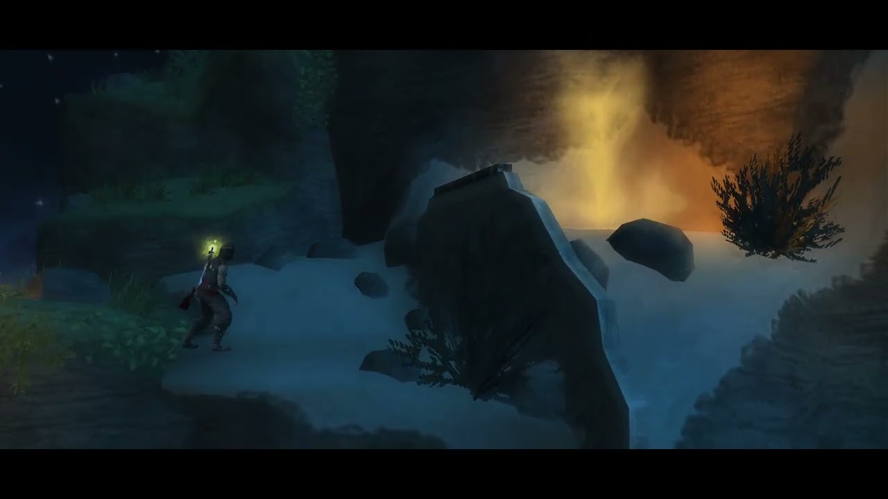 Prince of Persia The Forgotten Sands PSP Version gameplay