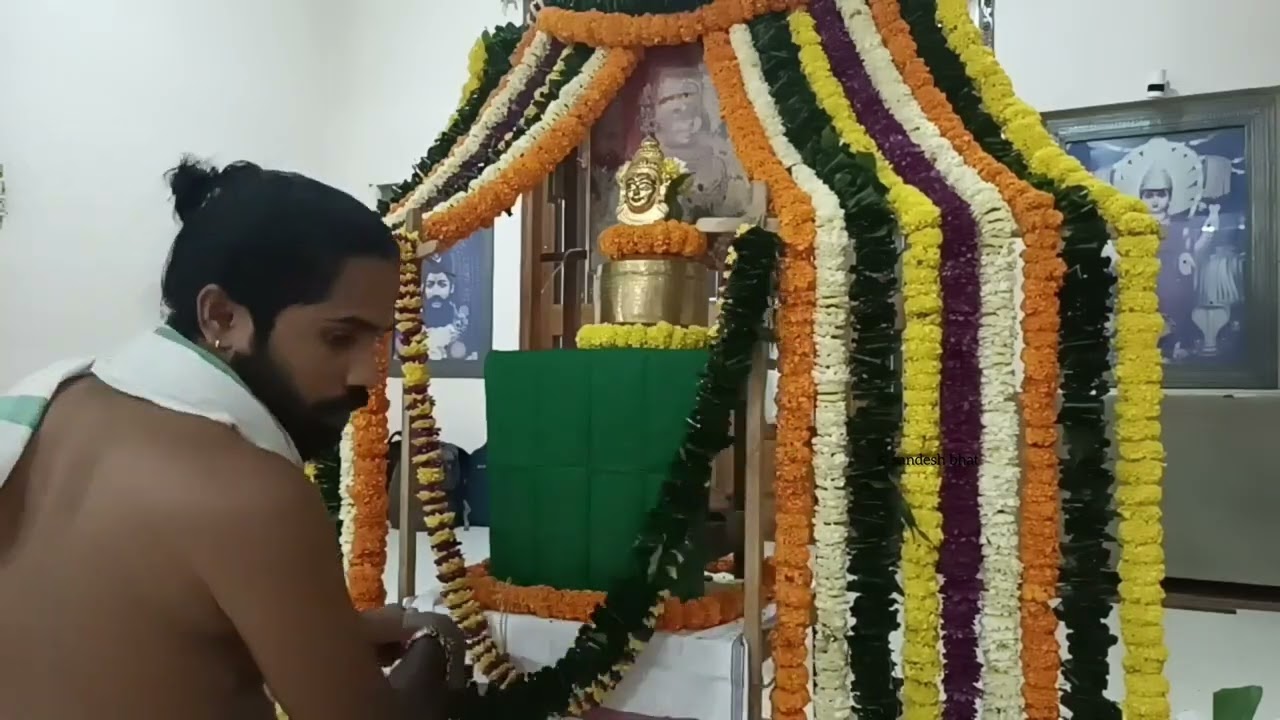 Devi mandapam decoration ದೇವಿ ಮಂಟಪ ಅಲಂಕಾರ देवी मंडपम सजावट Navaratri2024@bhattsandesh