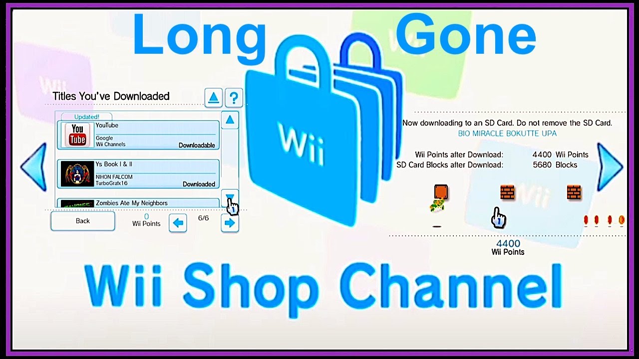 Nintendo Wii Shop is Closed - What Did You Get in the Final Days?