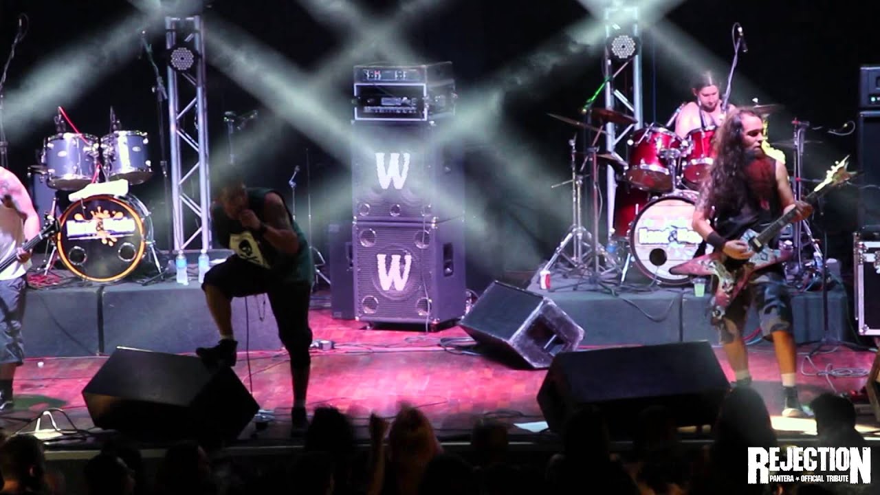 Rejection Ao Vivo Aniversario Blood Rock Bar [HD]