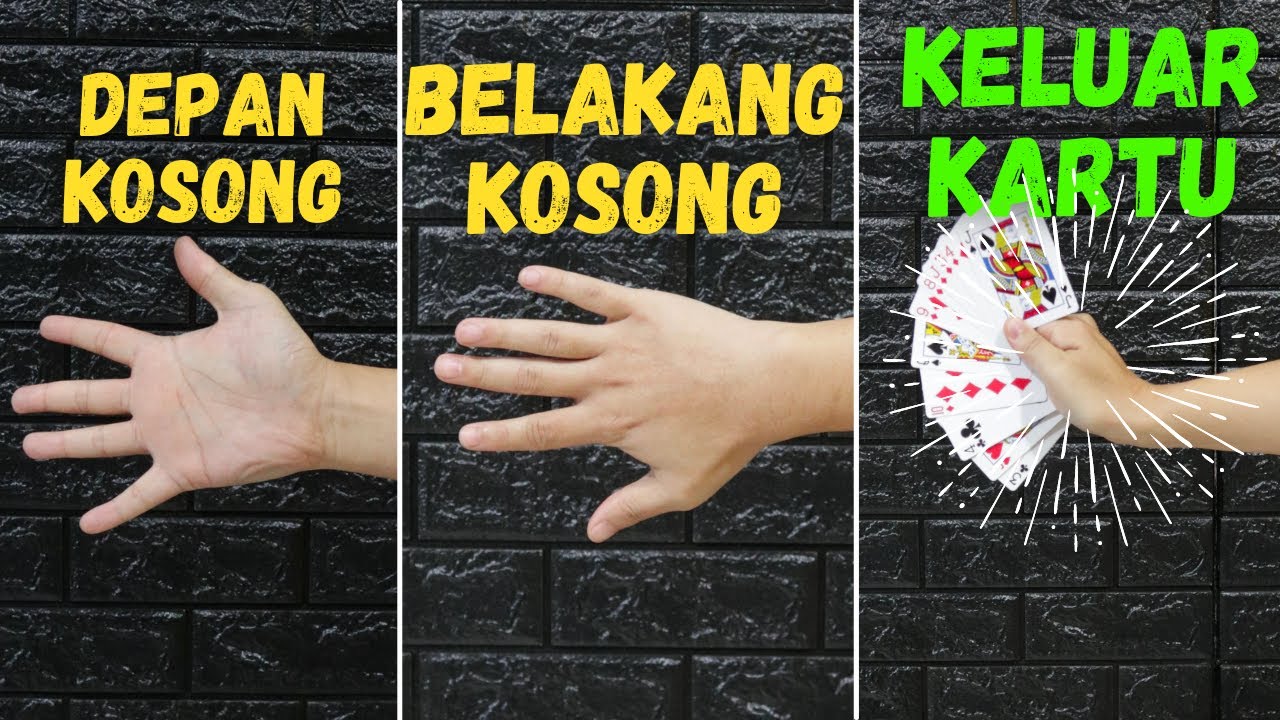 TANGAN DEPAN BELAKANG KOSONG BISA MUNCUL KARTU #rynku