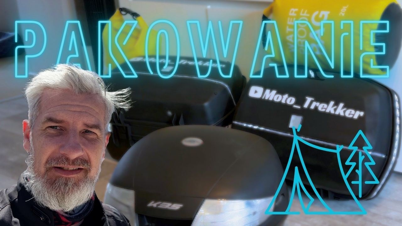 JAK SIĘ SPAKOWAĆ W PODRÓŻ? Co zabrać na wyjazd motocyklowy? 10DNI | Moto podróże | Pakowanie