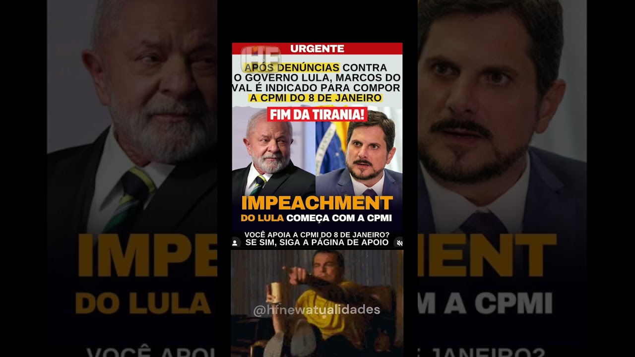 Marcos Do Val é indicado para CPMI do 8 de janeiro