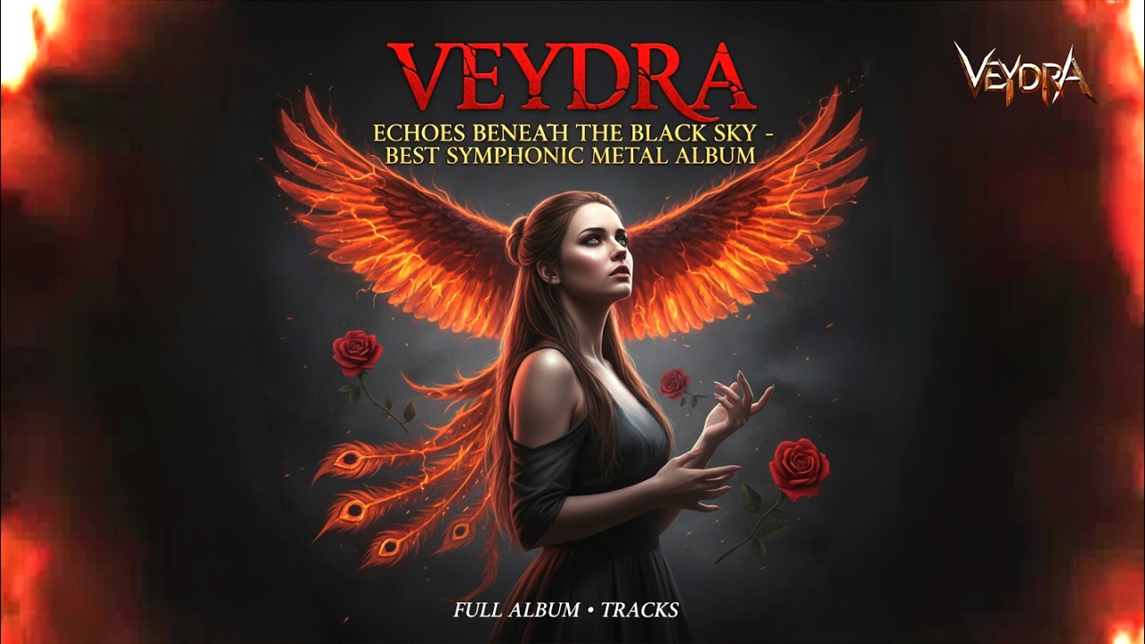 VEYDRA - ALBUM: Echoes Beneath the Black Sky | Full Gothic Symphonic Metal (Dark Romantic Ballads)