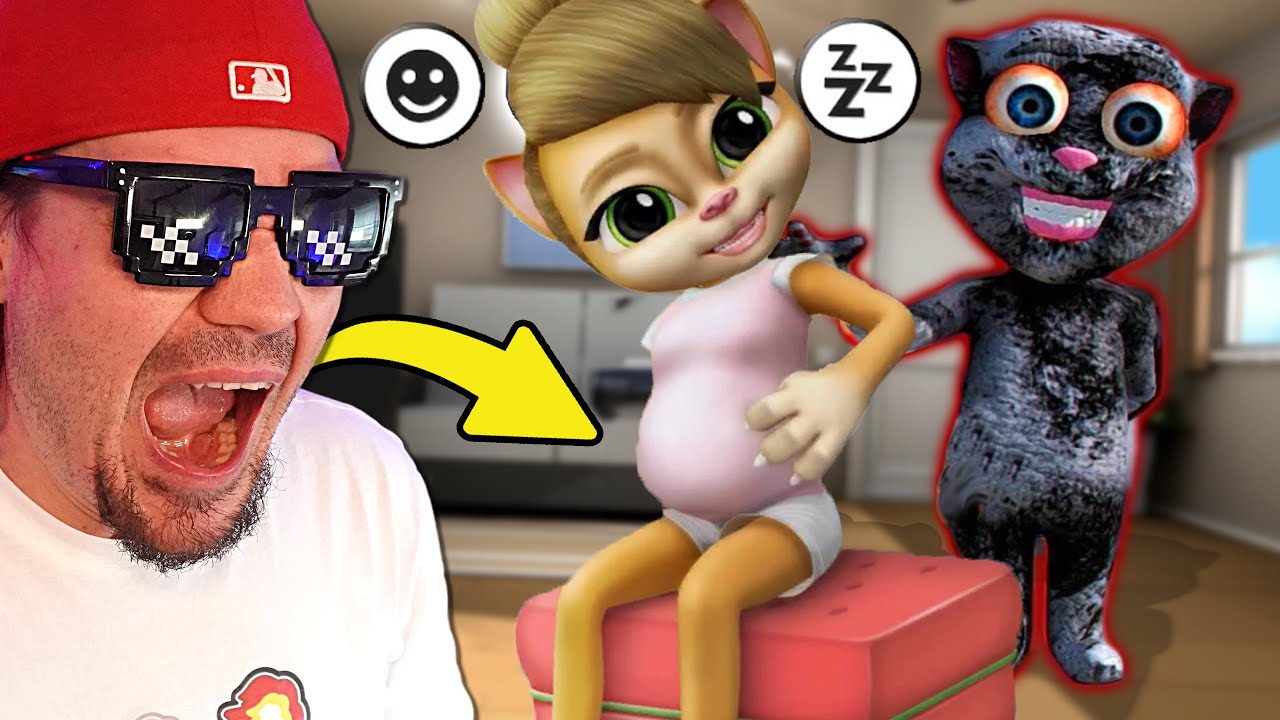 🙀 * TALKING EWA * jest w ciąży...! Urodzi DEMONA?! | Talking Ewa + Talking Janusz 🙀
