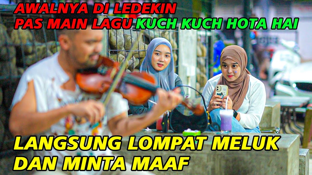 Awalnya Di Ledekin Pas Main lagu Kuch Kuch Hota Hai, Langsung lompat Meluk Dan Minta Maaf