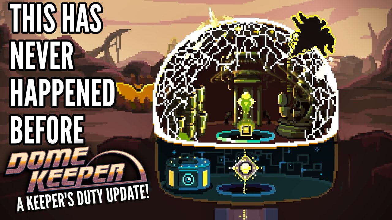 First time in 350+ hours of Dome Keeper!