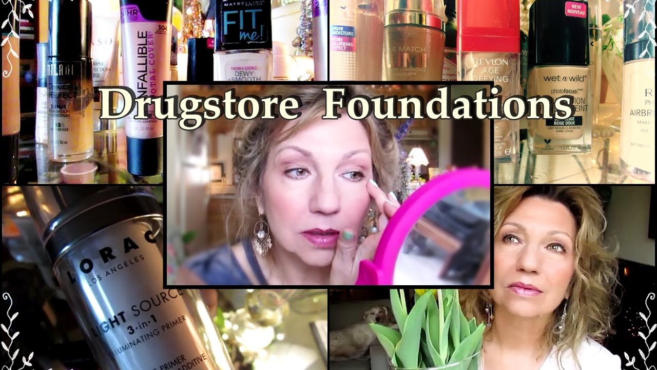 My Best & Worst Drugstore Foundations for Mature Skin – Spring 2017