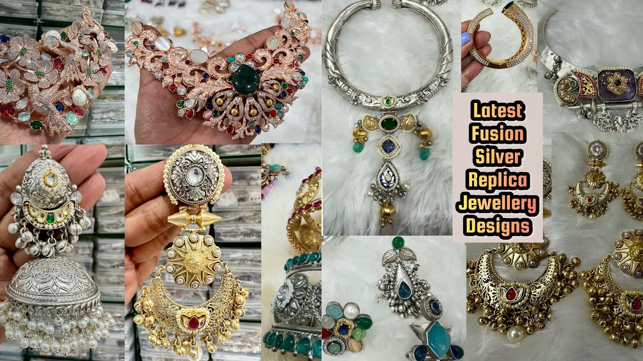 Best Fusion Silver Replica, Thailand Jewellery in Delhi | Jewellery Wholesale Market Chandni Chowk