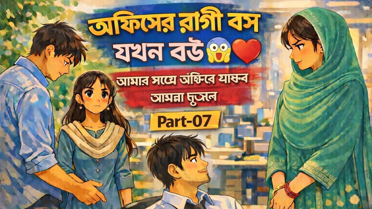 অফিসের রাগী বস যখন বউ 😱❤️ | University তে  অপমান করা মেয়েটিই আমার বস| Part-07