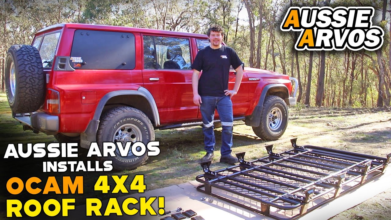 Aussie Arvos installs the OCAM 4x4 Roof Rack on his Nissan GQ Patrol!`