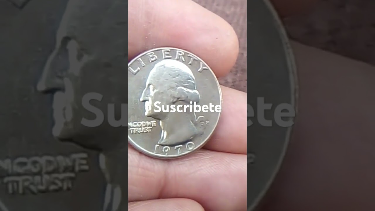#valioso #coin Cuarto De D&oacute;lar 1970 #historia #curiosidades #history #usa #collection